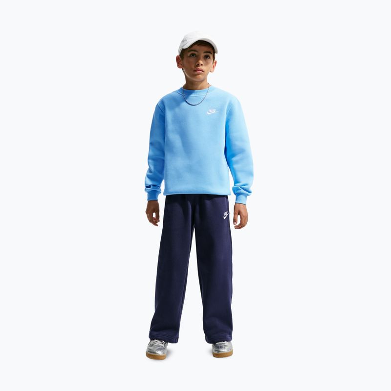 Vaikiškas džemperis Nike Sportswear Club Fleece football blue/white 5