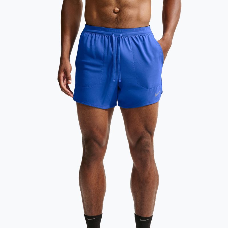 Vyriški šortai Nike Stride Dri-Fit Brief-Lined 5" hyper royal 5