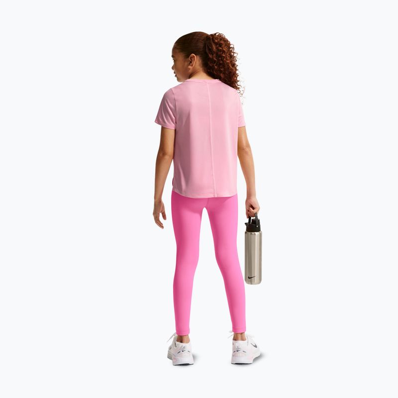 Vaikiškos tamprės Nike One playful pink/white 3