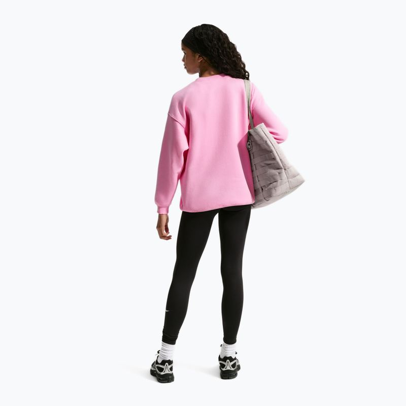 Vaikiškas džemperis Nike Sportswear Studio pink rise/white 3