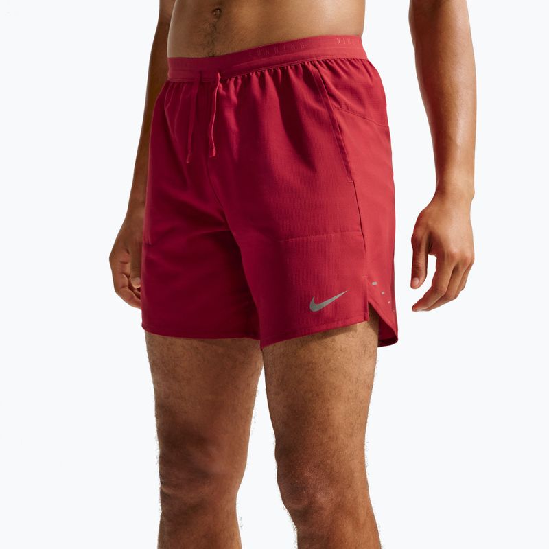 Vyriški bėgimo šortai Nike Stride Dri-Fit Brief-Lined 7" tough red 4