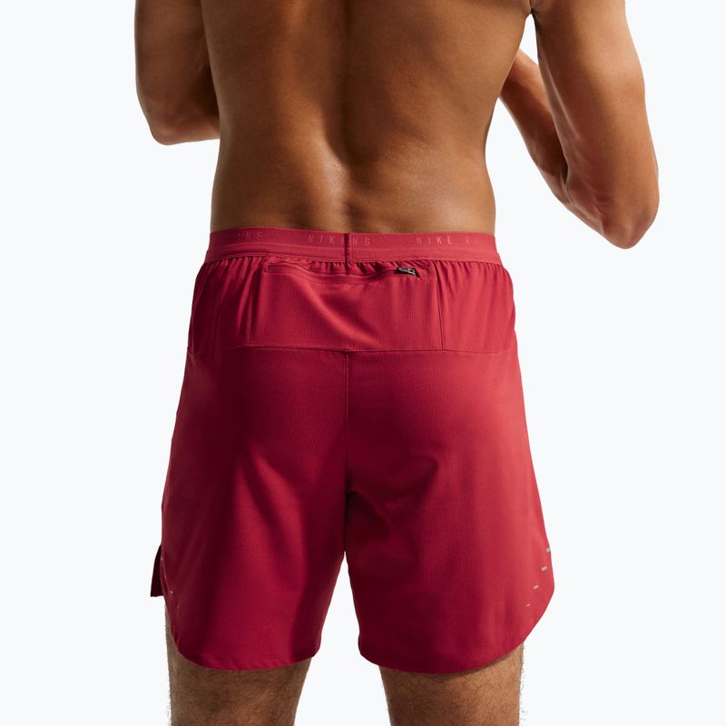 Vyriški bėgimo šortai Nike Stride Dri-Fit Brief-Lined 7" tough red 5