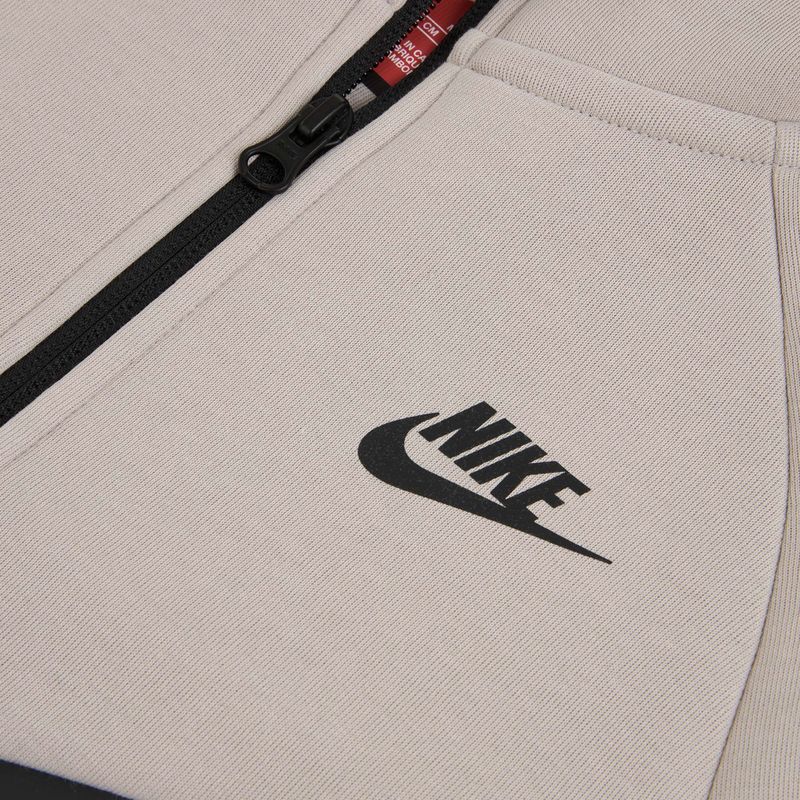 Vaikiškas džemperis Nike Sportswear Tech Fleece moon particle/cave stone/black/black 3