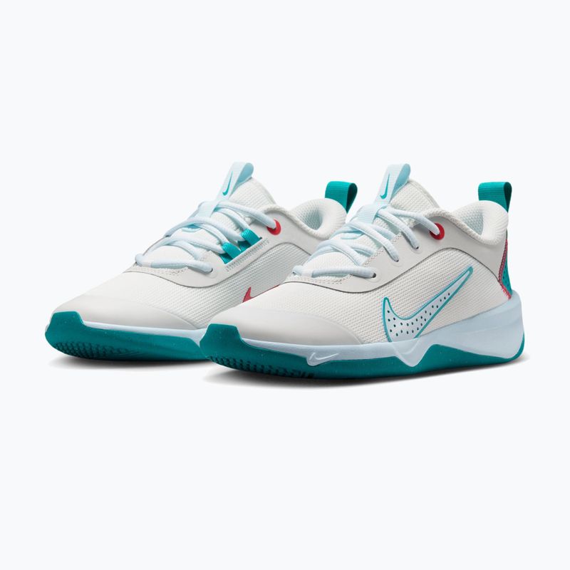 Nike Omni Multi-Court batai off white/energy/glacier blue 11