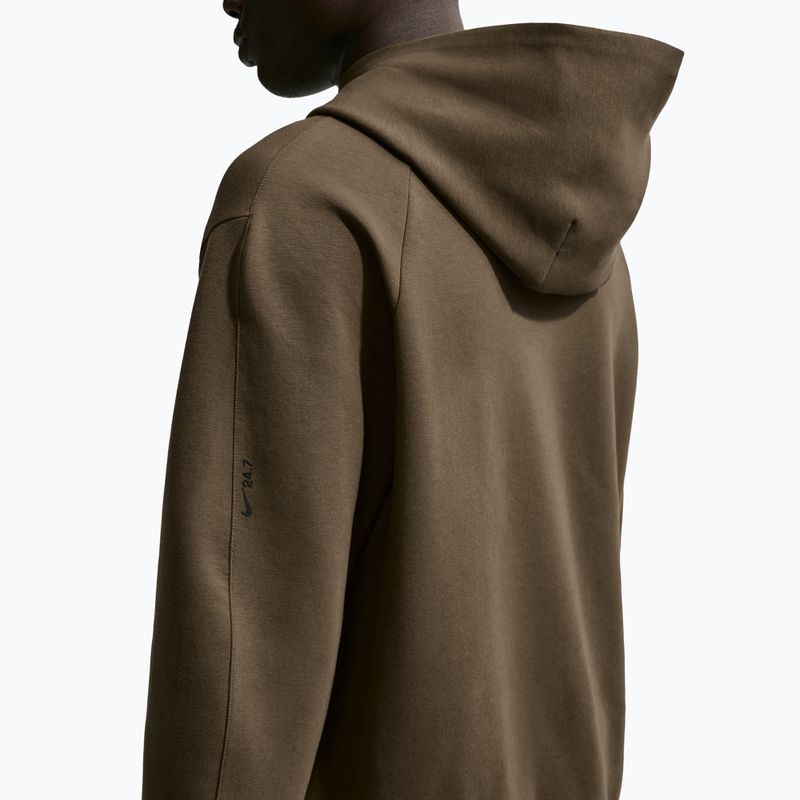 Vyriškas treniruočių džemperis Nike 24.7 ImpossiblySoft Dark Hazel/Black/Velvet Brown 5