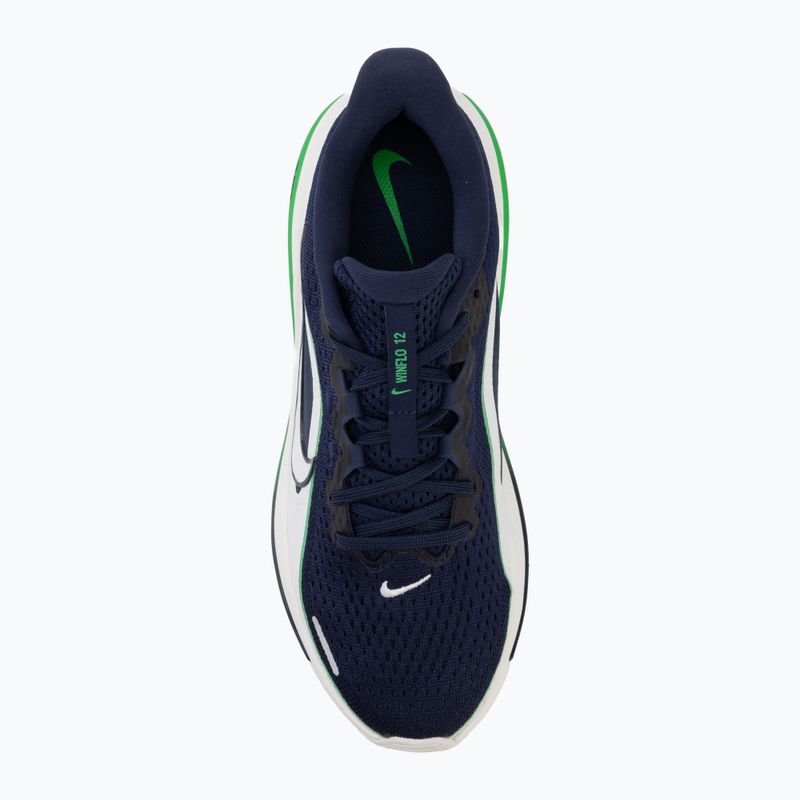 Bėgimo bateliai Nike Winflo 12 midnight navy/green spark/summit white 5