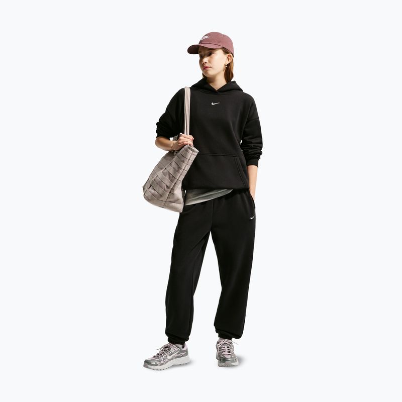 Vaikiškas džemperis Nike Sportswear Studio Fleece black/white 2