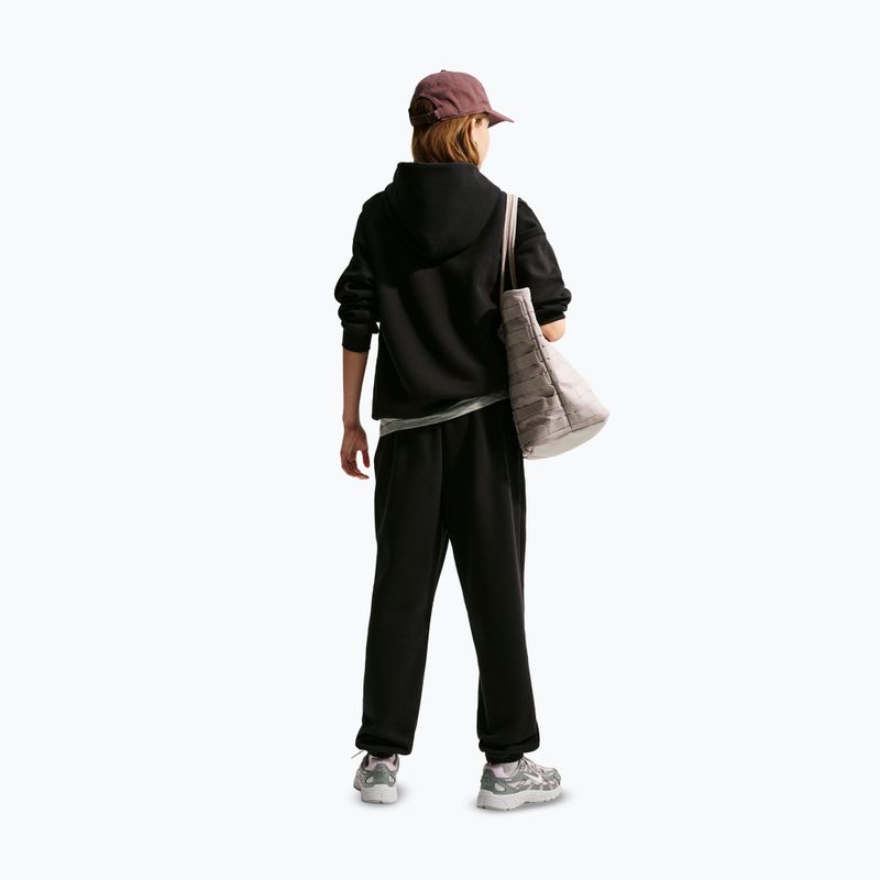 Vaikiškas džemperis Nike Sportswear Studio Fleece black/white 3
