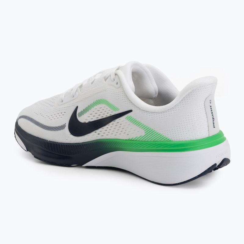 Bėgimo bateliai Nike Pegasus 42 white/green spark/midnight navy 3
