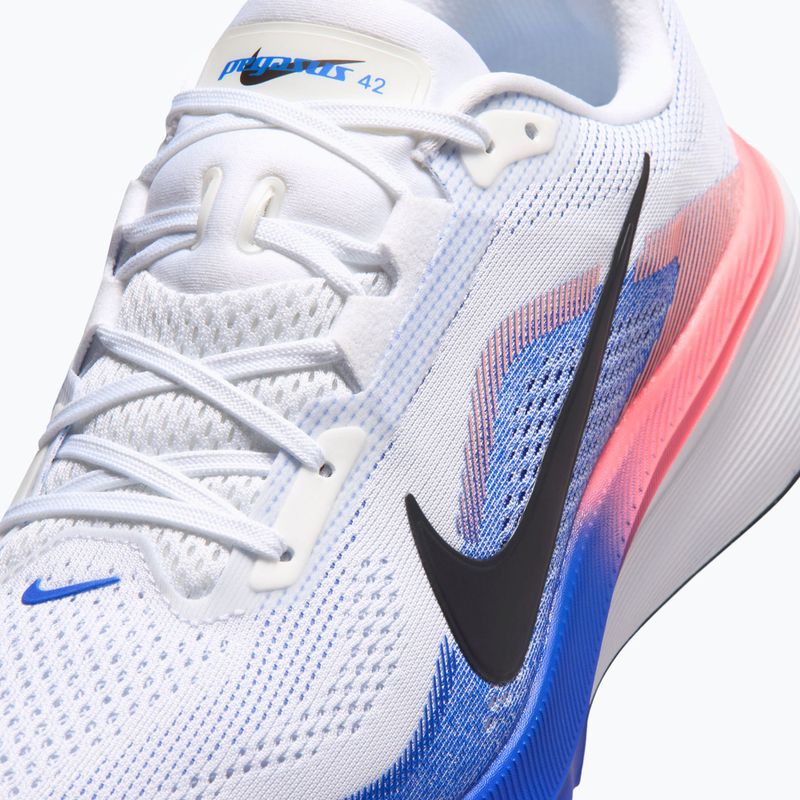 Vyriški bėgimo batai Nike Pegasus 42 white/racer blue/atomic pink/black 7