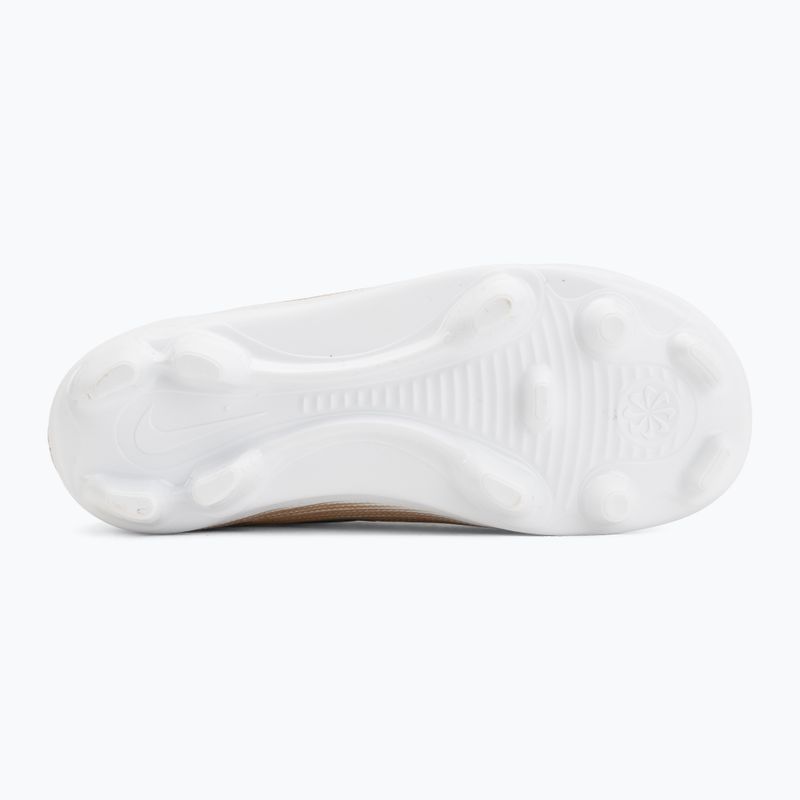 Vaikiški futbolo bateliai Nike Jr. Mercurial Superfly 11 Club "Kylian Mbappé" metallic gold/green glow 4
