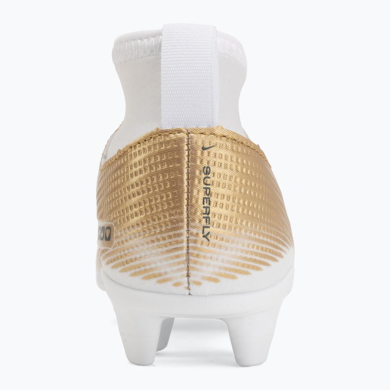 Vaikiški futbolo bateliai Nike Jr. Mercurial Superfly 11 Club "Kylian Mbappé" metallic gold/green glow 6