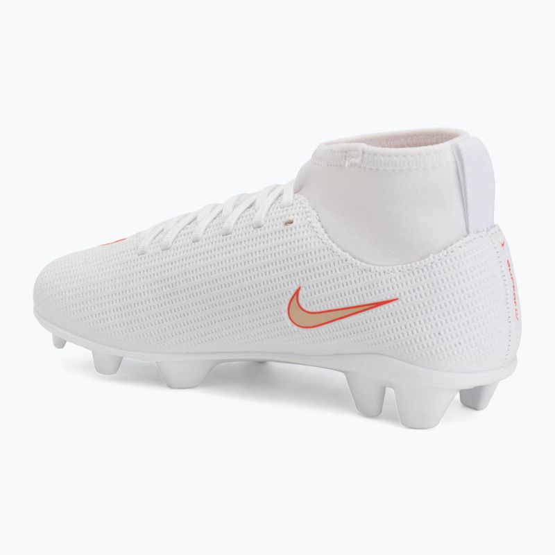 Vaikiški futbolo bateliai Nike Jr. Mercurial Superfly 11 Club white/bright crimson/blur 3