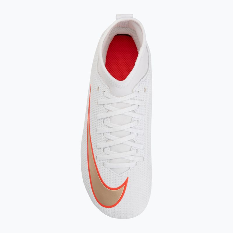 Vaikiški futbolo bateliai Nike Jr. Mercurial Superfly 11 Club white/bright crimson/blur 5