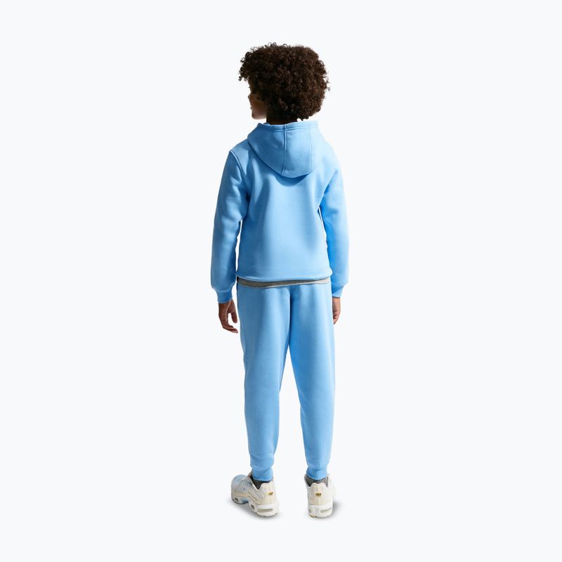 Vaikiškos kelnės Nike Sportswear Club Fleece football blue/white 7