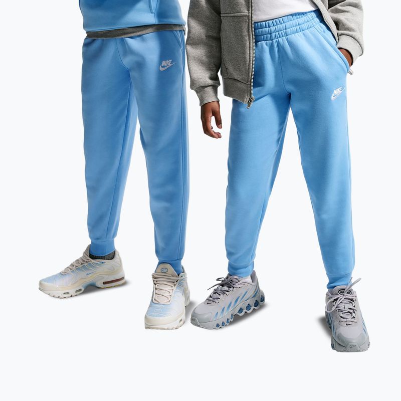 Vaikiškos kelnės Nike Sportswear Club Fleece football blue/white 10