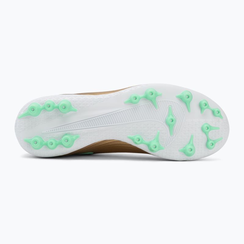 Vaikiški futbolo bateliai Nike Jr. Mercurial Superfly 11 Academy "Kylian Mbappé" metallic gold/green glow 4