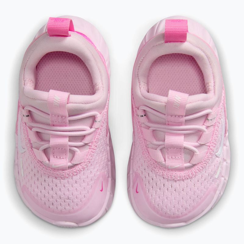 Vaikiški batai Nike Free Ride pink rise/playful pink/white 4