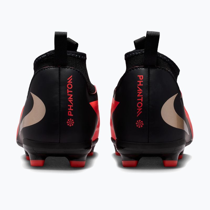 Vaikiški futbolo bateliai Nike Jr. Phantom 6 High Academy Bright Crimson/Bright Crimson/Black 2