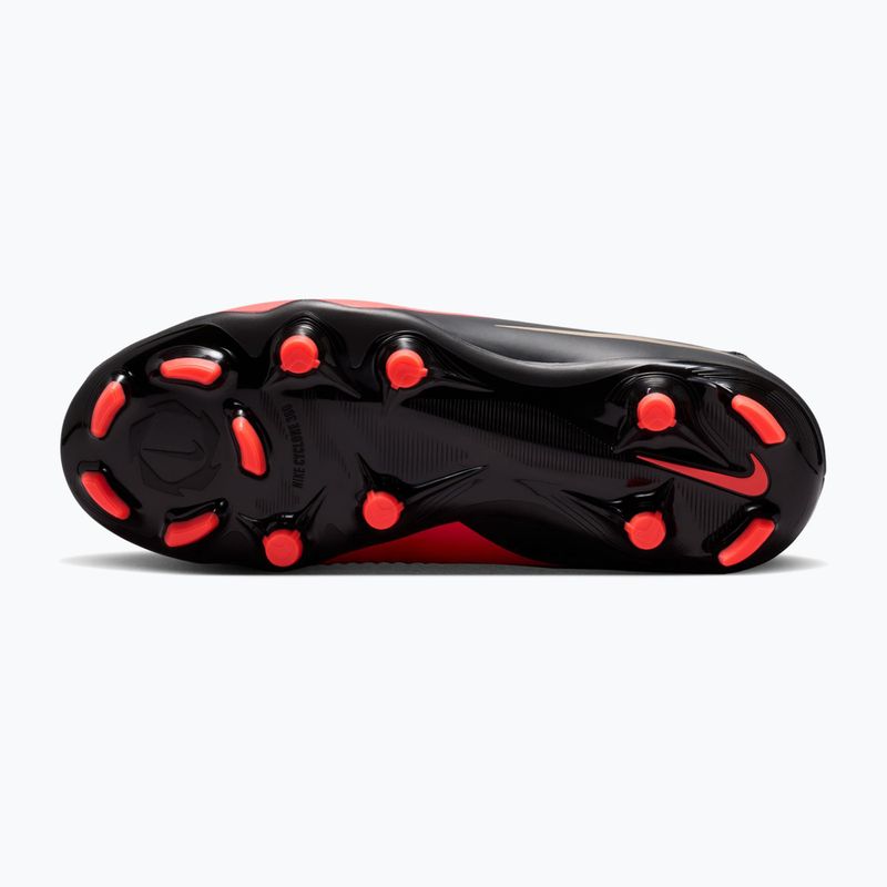 Vaikiški futbolo bateliai Nike Jr. Phantom 6 High Academy Bright Crimson/Bright Crimson/Black 4