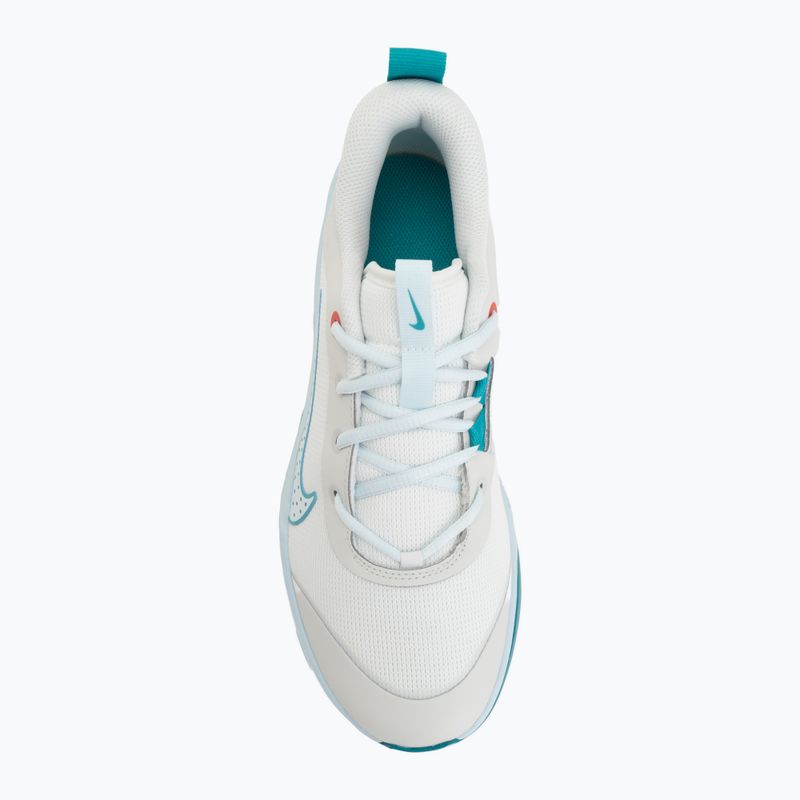 Nike Omni Multi-Court batai off white/energy/glacier blue 5