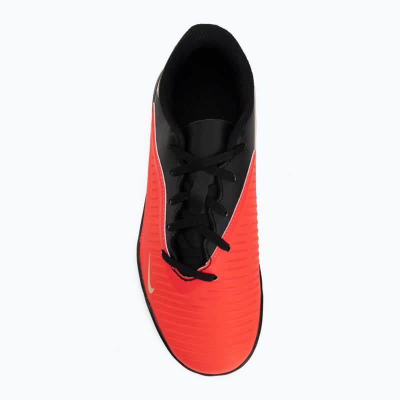 Vaikiški futbolo bateliai Nike Jr. Phantom 6 Low Club Bright Crimson/Bright Crimson/Black 5