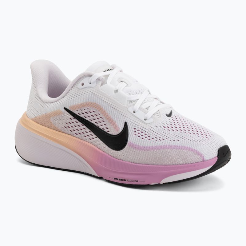Bėgimo bateliai Nike Pegasus 42 balti/nuplauta alyvinė/saulėlydžio rūkas/juodi