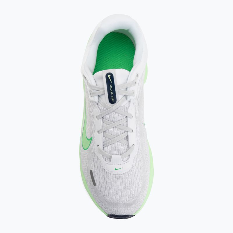 Vaikiški bėgimo bateliai Nike Stellar Ride white/photon dust/illusion green 5