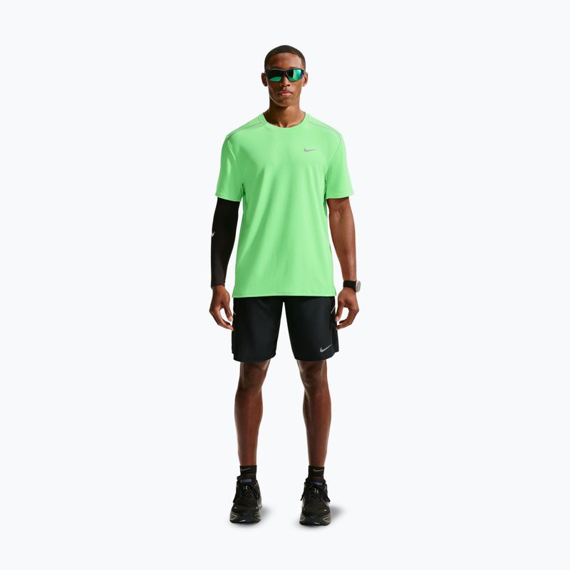Vyriški bėgimo marškinėliai Nike Miler Dri-Fit UV illusion green 2