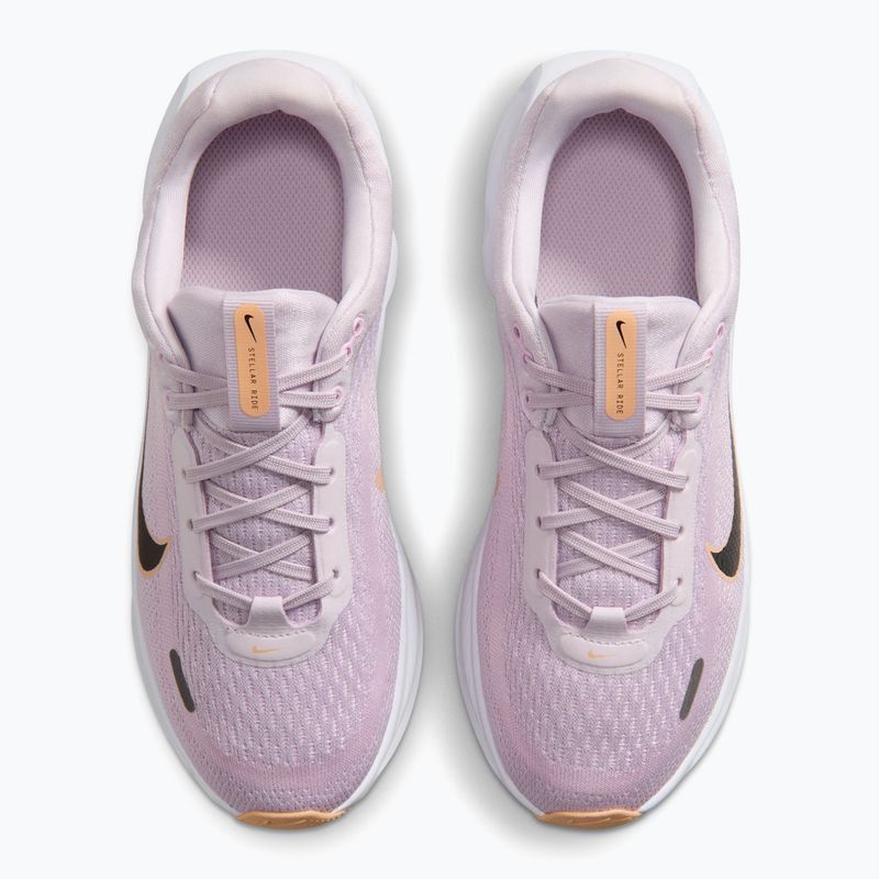 Vaikiški bėgimo bateliai Nike Stellar Ride bleached lilac/pink foam/black 4