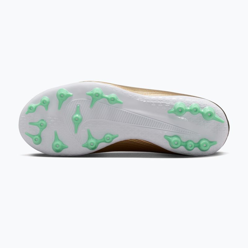 Vaikiški futbolo bateliai Nike Jr. Mercurial Superfly 11 Academy "Kylian Mbappé" metallic gold/green glow 3