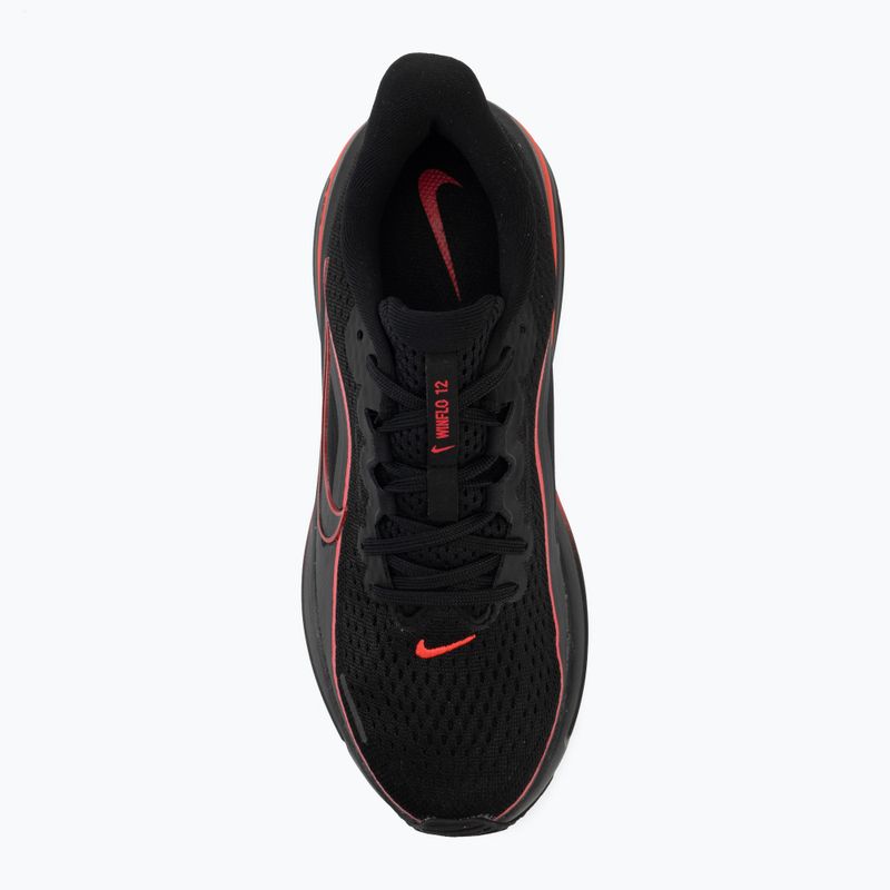 Bėgimo bateliai Nike Winflo 12 juoda/raudona orbitinė/tamsiai dūmų pilka/juoda 5