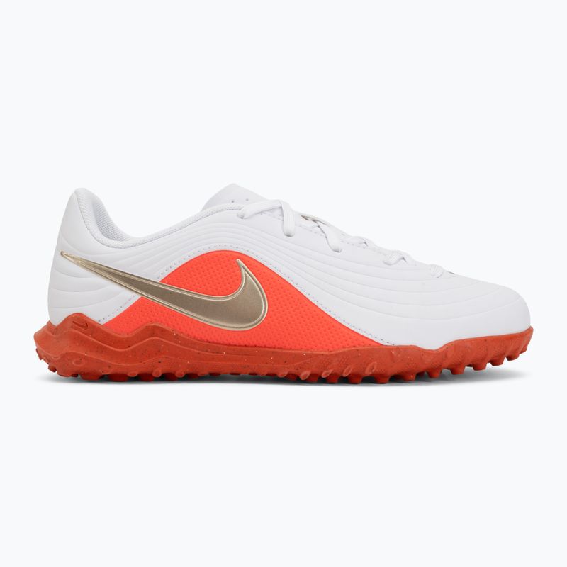 Vaikiški futbolo bateliai Nike Jr. Tiempo Maestro Club White/Bright Crimson/Blur 2