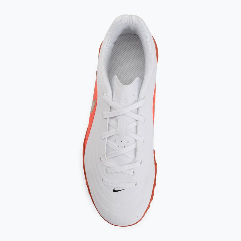 Vaikiški futbolo bateliai Nike Jr. Tiempo Maestro Club White/Bright Crimson/Blur 5