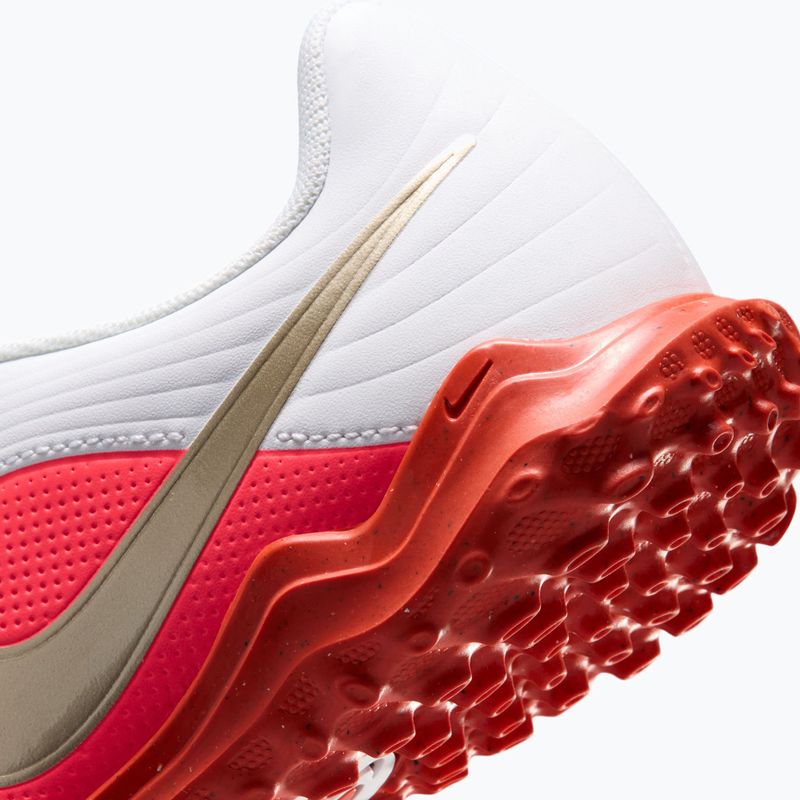 Vaikiški futbolo bateliai Nike Jr. Tiempo Maestro Club White/Bright Crimson/Blur 6
