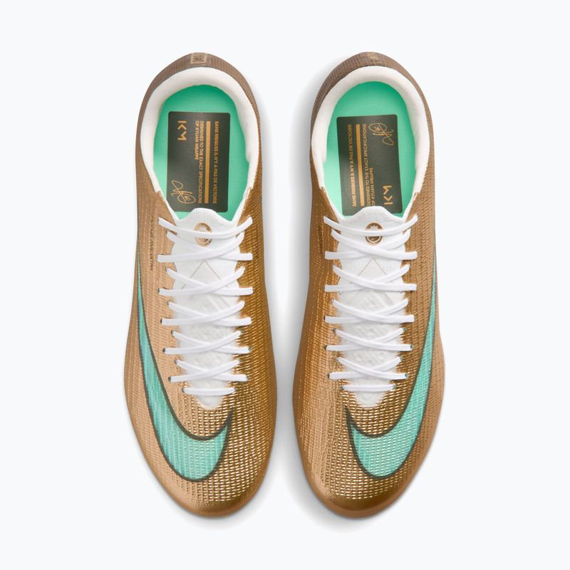 Vyriški futbolo bateliai Nike Mercurial Superfly 11 Elite "Kylian Mbappé" metallic gold/green glow 3