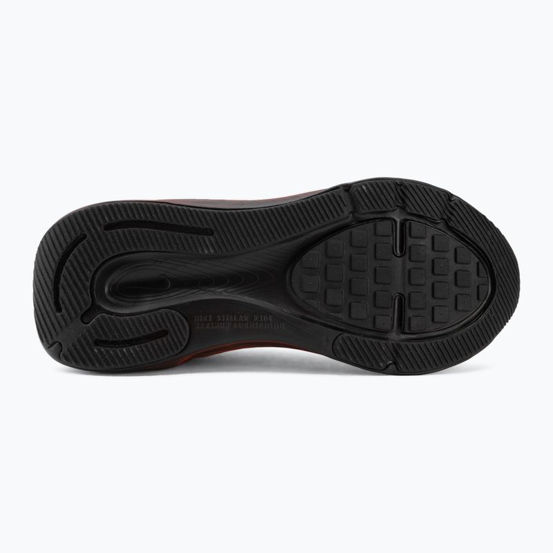 Bėgimo bateliai Nike Stellar Ride juodi/šaltai pilki/uniwersiteto raudoni/raudoni orbitai 4