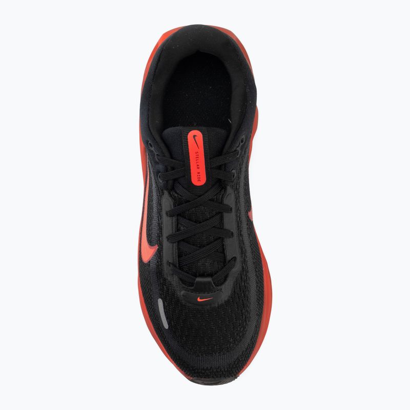 Bėgimo bateliai Nike Stellar Ride juodi/šaltai pilki/uniwersiteto raudoni/raudoni orbitai 5