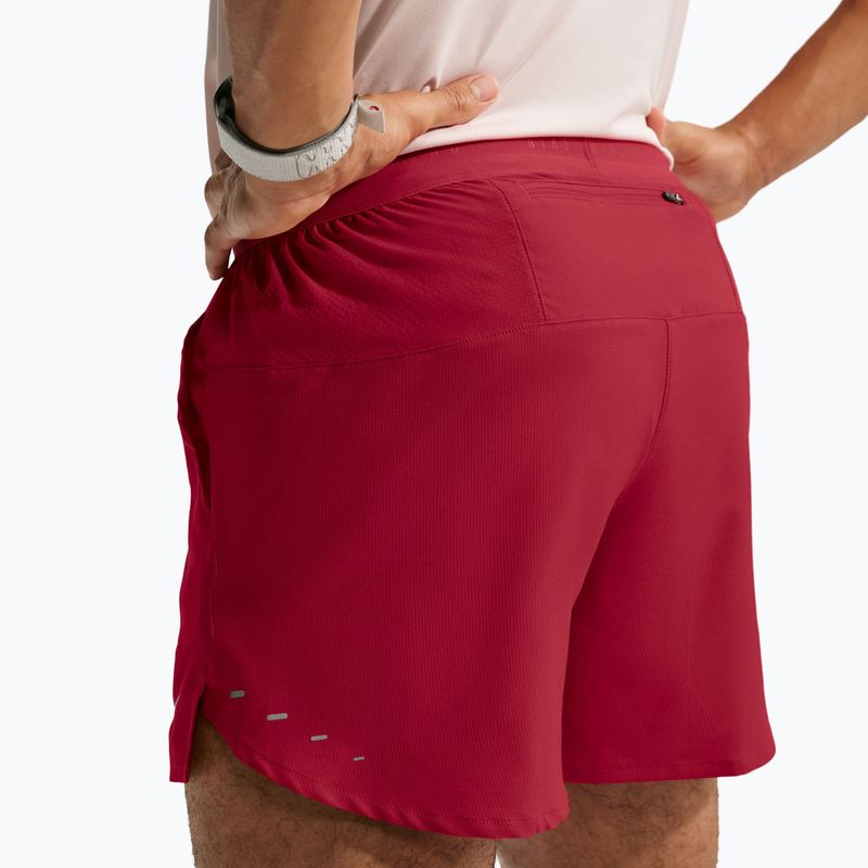 Vyriški šortai Nike Stride Dri-Fit Brief-Lined 5" tamsiai raudoni 6