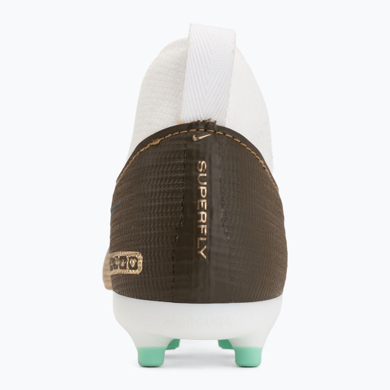 Vaikiški futbolo bateliai Nike Jr. Mercurial Superfly 11 Academy "Kylian Mbappé" metallic gold/green glow 6