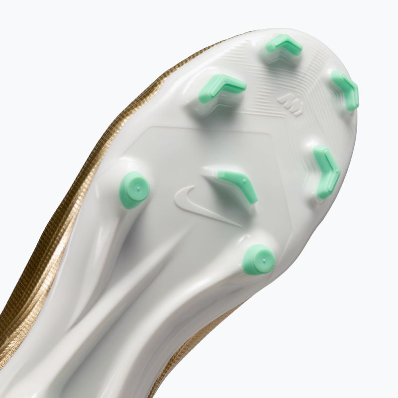 Vaikiški futbolo bateliai Nike Jr. Mercurial Superfly 11 Academy "Kylian Mbappé" metallic gold/green glow 5