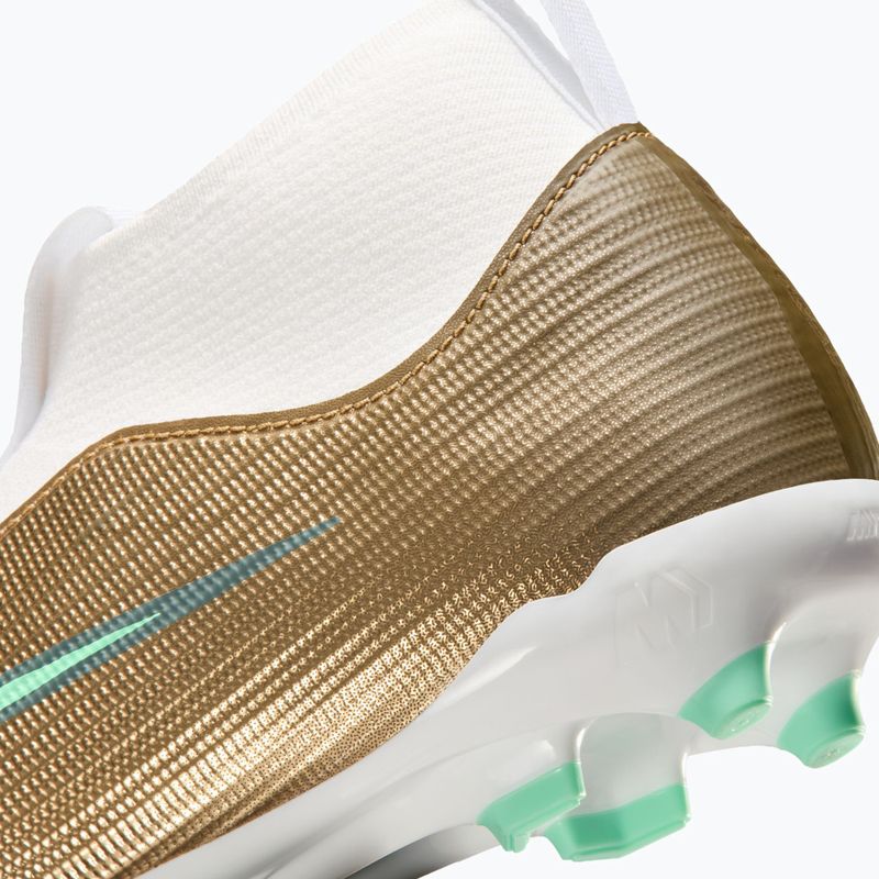 Vaikiški futbolo bateliai Nike Jr. Mercurial Superfly 11 Academy "Kylian Mbappé" metallic gold/green glow 7
