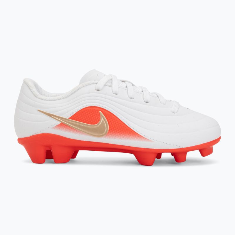Vaikiški futbolo bateliai Nike Jr. Tiempo Maestro Club White/Bright Crimson/Blur 2