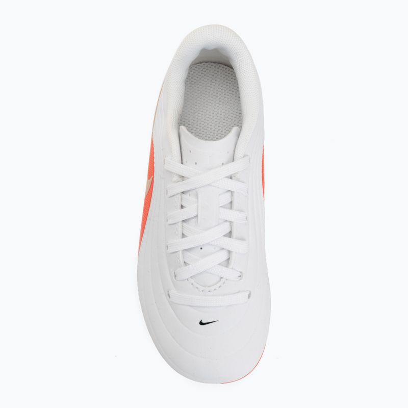Vaikiški futbolo bateliai Nike Jr. Tiempo Maestro Club White/Bright Crimson/Blur 5