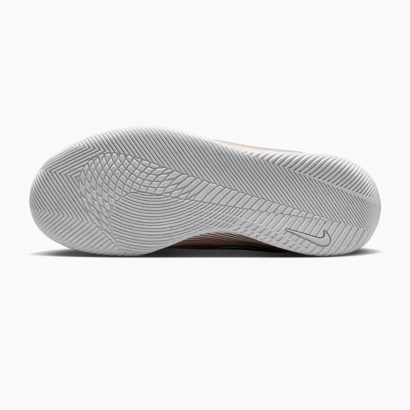 Vaikiški futbolo bateliai Nike Jr. Mercurial Superfly 11 Club "Kylian Mbappé" metallic gold/green glow 3