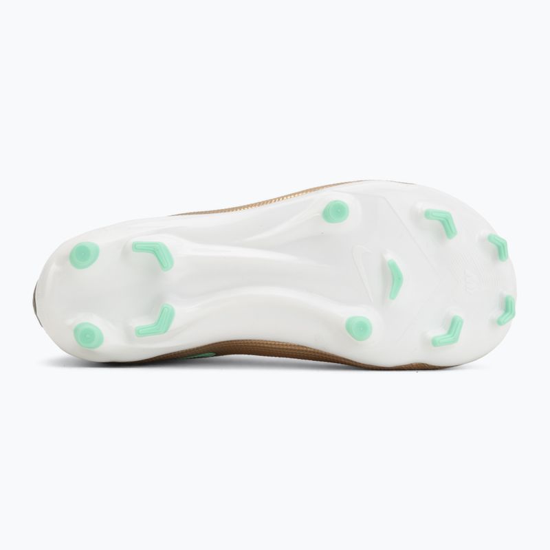 Vaikiški futbolo bateliai Nike Jr. Mercurial Superfly 11 Academy "Kylian Mbappé" metallic gold/green glow 4