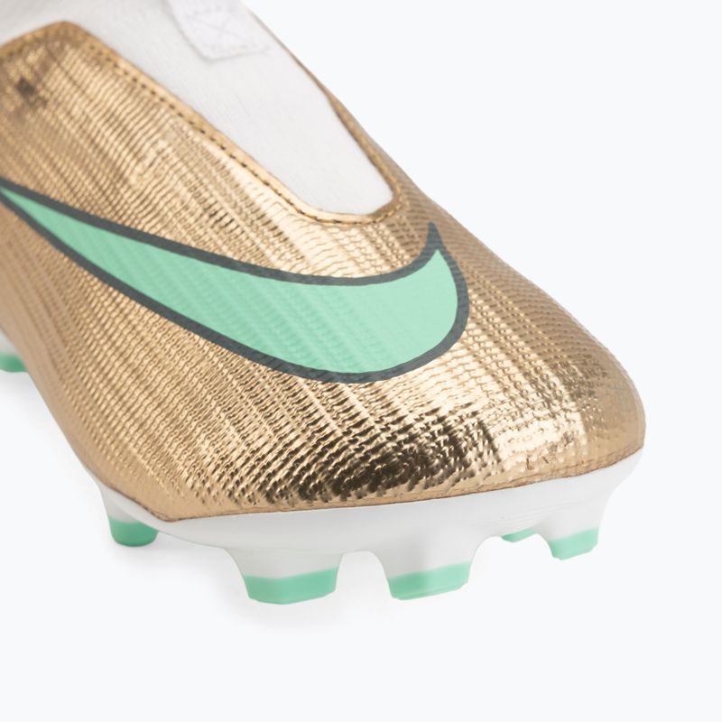 Vaikiški futbolo bateliai Nike Jr. Mercurial Superfly 11 Academy "Kylian Mbappé" metallic gold/green glow 7