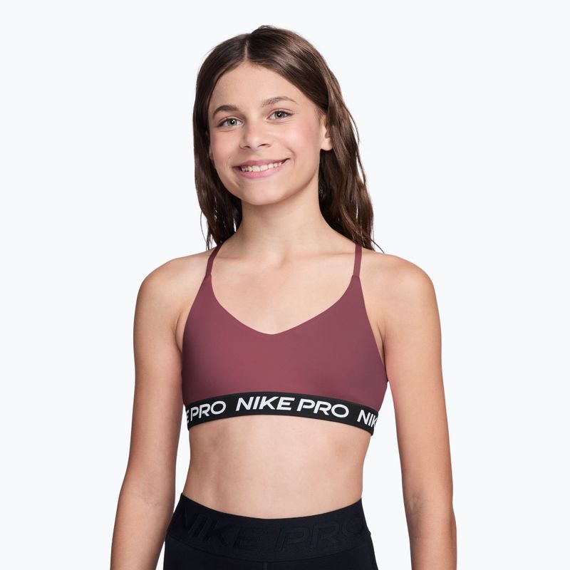 Mergaičių liemenėlė Nike Pro Pink Smoke
