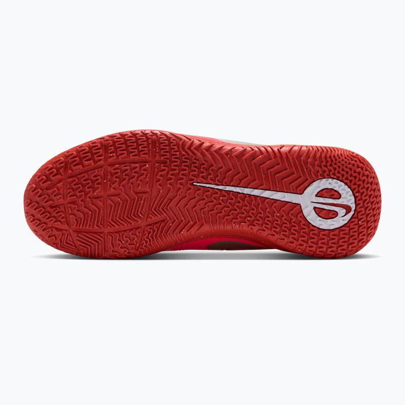 Vaikiški futbolo bateliai Nike Jr. Tiempo Maestro Club white/bright crimson/blur 3