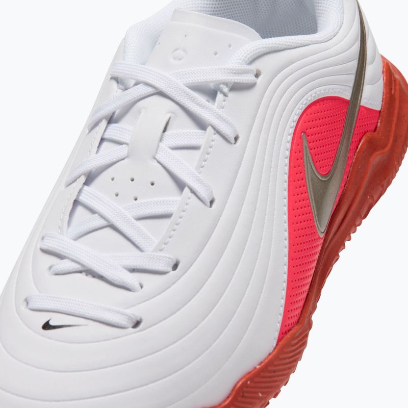 Vaikiški futbolo bateliai Nike Jr. Tiempo Maestro Club white/bright crimson/blur 4